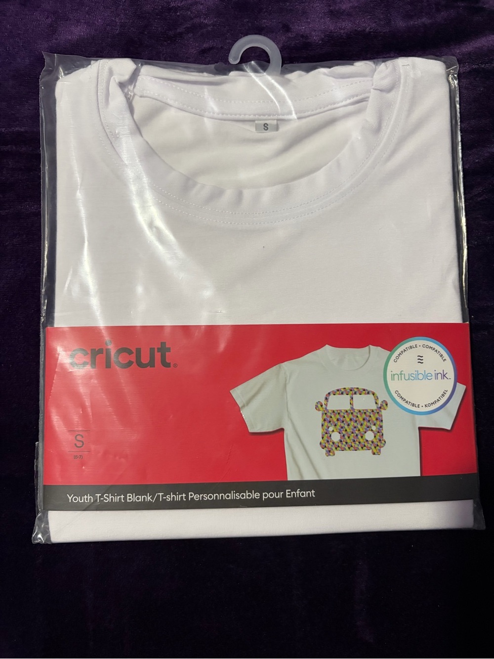 Cricut Youth White Short-Sleeve Tee Blank - White